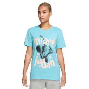 JORDAN Women's Blue Michael Jordan T Shirt Size Small NEW NWT